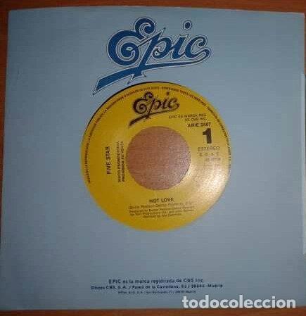 Discos de vinil: Five Star &ndash; Hot Love (Vinyl, Epic ARIE 2507)