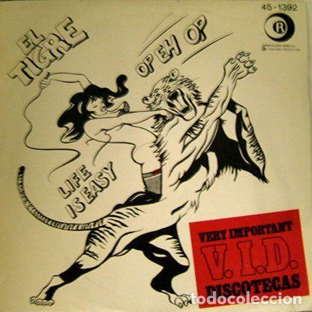 Disques de vinyle: El Tigre &ndash; Op Eh Op / Life Is Easy (Vinyl, Ricordi 45-1392 (SN))