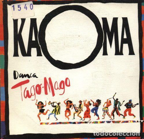 Discos de vinil: Kaoma &ndash; Danca Tago Mago (Vinyl, Epic ARIE 3028)