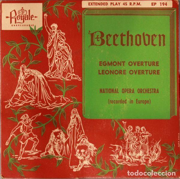 Disques de vinyle: Ludwig van Beethoven, National Opera Orchestra &ndash; Beethoven - Egmont Overture - Leonore Overture...