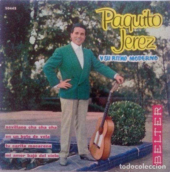 Disques de vinyle: Paquito Jerez Y Su Ritmo Moderno &ndash; En Un Bote De Vela (Vinyl, Belter 50443)
