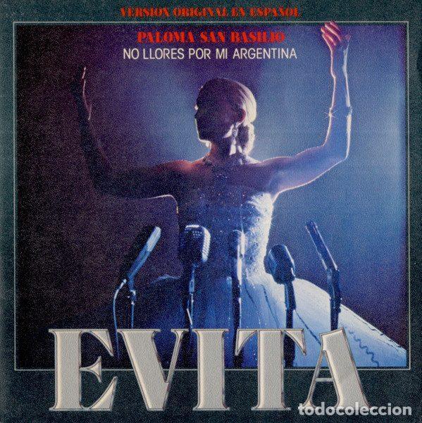 Discos de vinil: Paloma San Basilio / Patxi Andi&oacute;n &ndash; No Llores Por Mi Argentina - Evita (Version Original En...