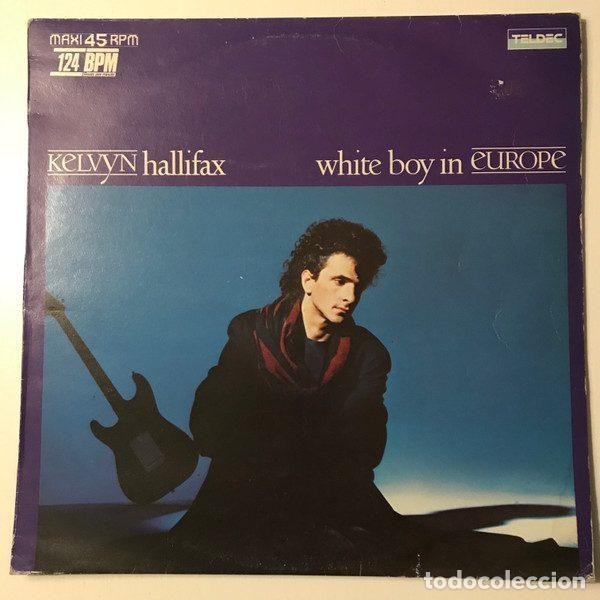 Disques de vinyle: Kelvyn Hallifax &ndash; White Boy In Europe (Vinyl, TELDEC 6.20509 AE)