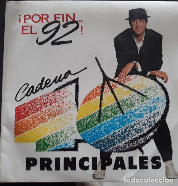 Discos de vinil: Emilio Arag&oacute;n &Aacute;lvarez &ndash; &iexcl;Por fin el 92! (Vinyl, Cadena 40 Principales ARLC 1200)