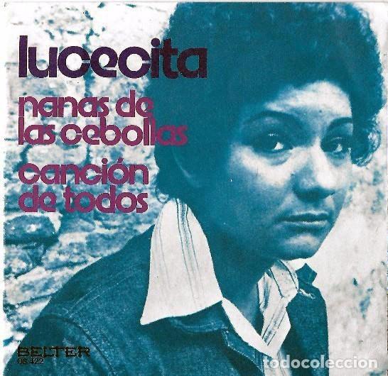 Dischi in vinile: Lucecita &ndash; Nanas De La Cebolla / Canci&oacute;n De Todos (Vinyl, Belter 08.422)