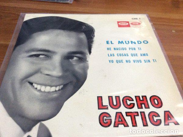 Dischi in vinile: Lucho Gatica &ndash; El Mundo (Vinyl, Capitol Records CME 1)