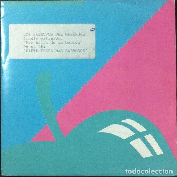 Dischi in vinile: Los Sabrosos Del Merengue &ndash; Por Culpa De La Bebida (Vinyl, Manzana MPMS 9)