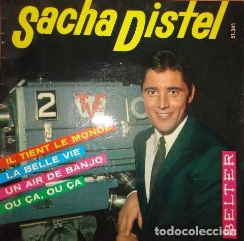 Disques de vinyle: Sacha Distel &ndash; Il Tient Le Monde (Vinyl, Belter 51.341)