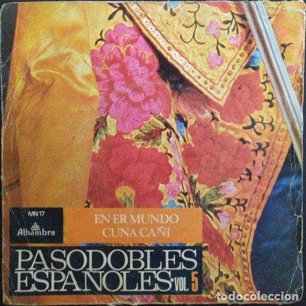 Dischi in vinile: Orquesta T&iacute;pica Espa&ntilde;ola &ndash; Pasodobles Espa&ntilde;oles / Vol. 5 (Vinyl, Alhambra MN 17)