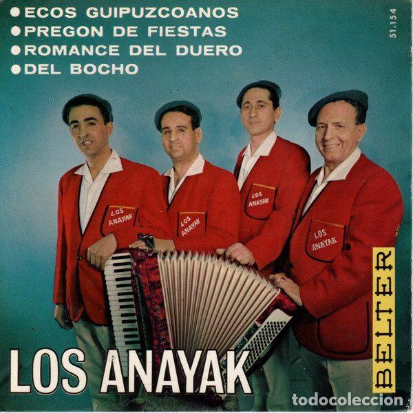 Vinyl-Schallplatten: Los Anayak &ndash; Ecos guipuzcanos (Vinyl, Belter 51.154)