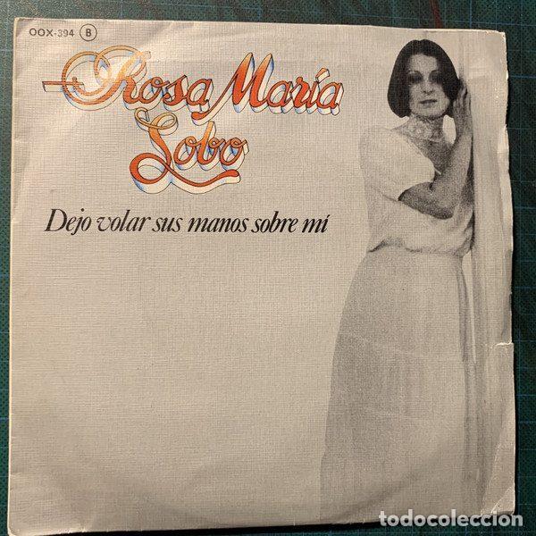 Dischi in vinile: Rosa Mar&iacute;a Lobo &ndash; Dejo Volar Sus Manos Sobre Mi (Vinyl, Zafiro OOX-394)