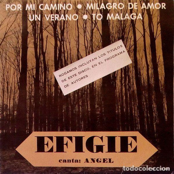 Dischi in vinile: Efigie Canta Angel &ndash; Por Mi Camino (Vinyl, Not On Label F.M. - 10.001)