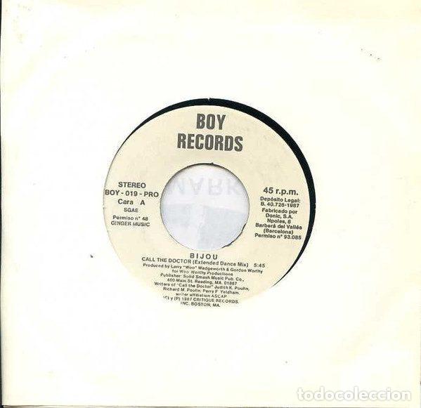 Dischi in vinile: Bijou &ndash; Call The Doctor (Vinyl, Boy Records BOY-019-PRO)