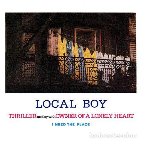 Dischi in vinile: Local Boy &ndash; Thriller Medley With Owner Of A Lonely Heart / I Need The Place (Vinyl, Polydor 881...