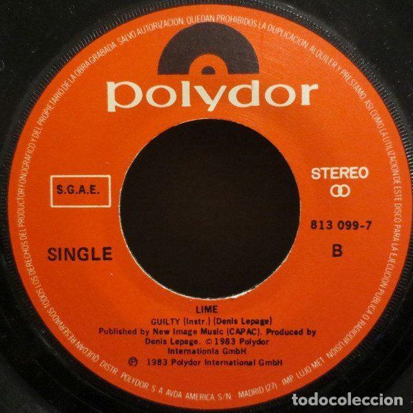 Discos de vinilo: Lime &ndash; Guilty = Culpable (Vinyl, Polydor 813 099-7) - Foto 4