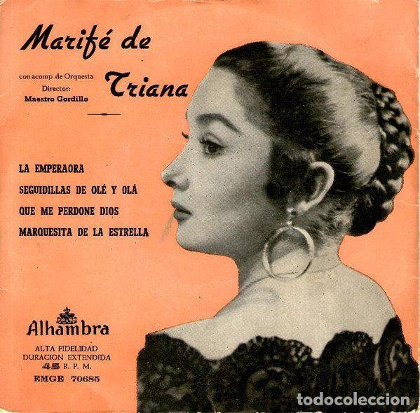 Disques de vinyle: Marif&eacute; de Triana &ndash; La Emperaora (Vinyl, Alhambra EMGE 70685)