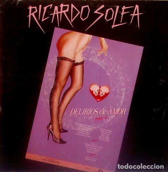 Discos de vinil: Ricardo Solfa &ndash; Delirios De Amor (Vinyl, Hi-Fi Discos Electr&oacute;nica AGV-01)