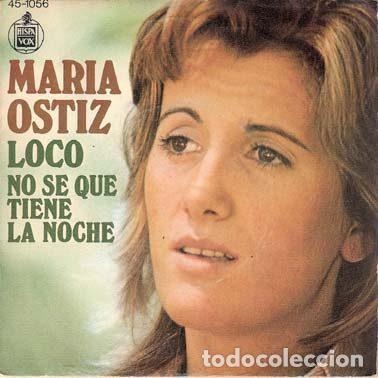 Dischi in vinile: Maria Ostiz &ndash; Loco (Vinyl, Hispavox 45-1056)