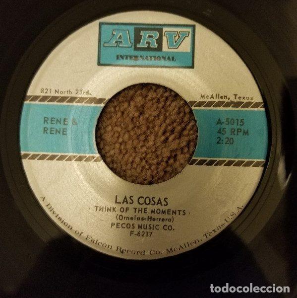 Disques de vinyle: Rene & Rene &ndash; Las Cosas = Think Of The Moments / Lloraras = You Will Cry (Vinyl, ARV...