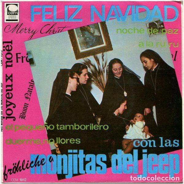 Disques de vinyle: Las Monjitas Del Jeep &ndash; Feliz Navidad (Vinyl, CEM CEM-1012)