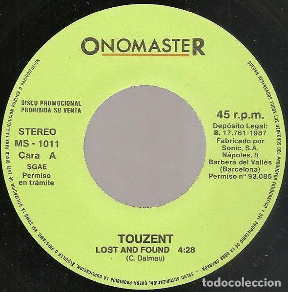 Discos de vinilo: Touzent &ndash; Lost And Found (Vinyl, Onomaster MS - 1011) - Foto 3
