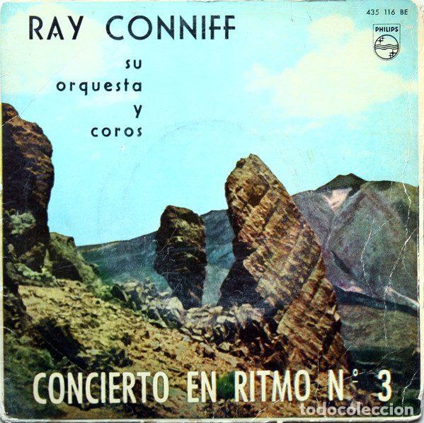 Vinyl records: Ray Conniff Su Orquesta Y Coros &ndash; Concierto En Ritmo N&ordm; 3 (Vinyl, Philips 435 116 BE)