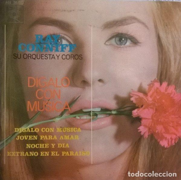 Vinyl-Schallplatten: Ray Conniff Su Orquesta Y Coros &ndash; D&iacute;galo Con M&uacute;sica (Vinyl, CBS AGS 20.025)
