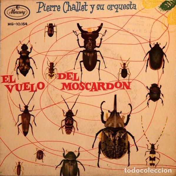 Disques de vinyle: Pierre Challet y Su Orquesta &ndash; El Vuelo Del Moscard&oacute;n (Vinyl, Mercury MG-10.154)