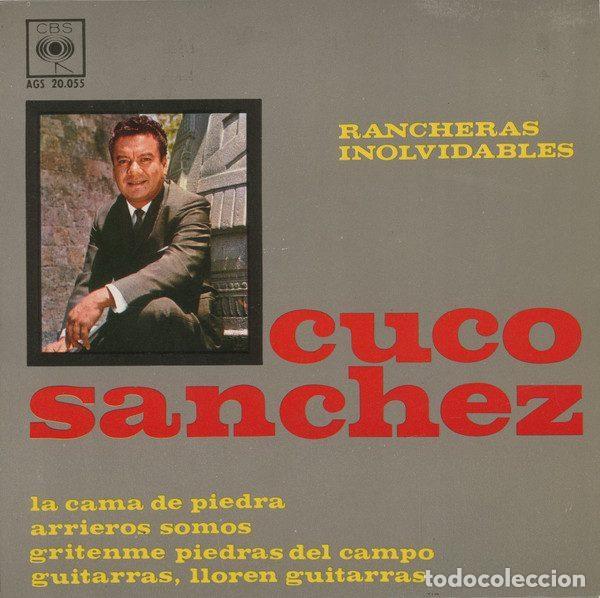 Disques de vinyle: Cuco Sanchez &ndash; Rancheras Inolvidables (Vinyl, CBS AGS 20.055)