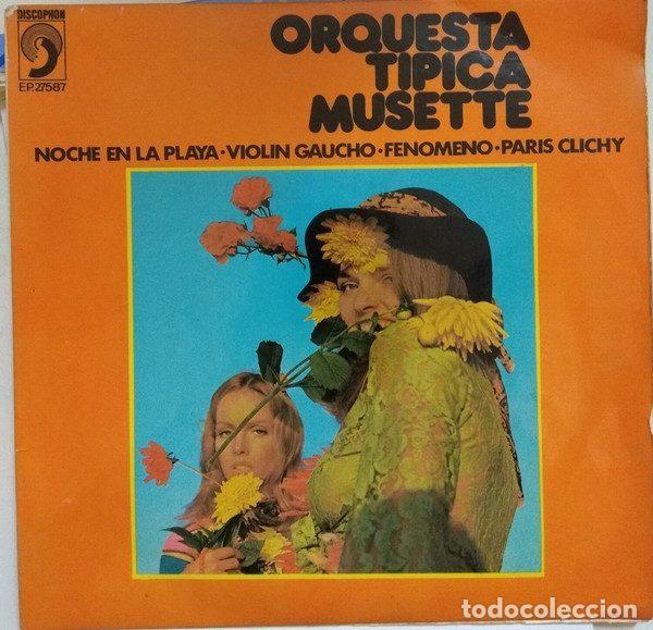 Disques de vinyle: Orquesta Tipica Musette &ndash; Noche En La Playa (Vinyl, Discophon EP.27587)