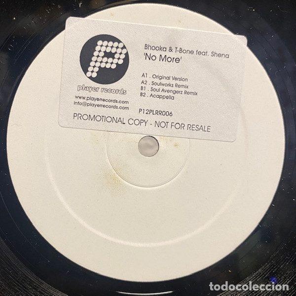Disques de vinyle: Bhooka & T-Bone &ndash; No More (Vinyl, Player Records P12PLRR006)