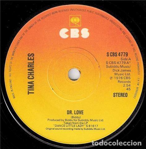 Vinyl records: Tina Charles &ndash; Dr. Love (Vinyl, CBS S CBS 4779)