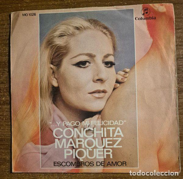 Vinyl records: Conchita Marquez Piquer &ndash; Y Pago Mi Felicidad (Vinyl, Columbia MO 1026)