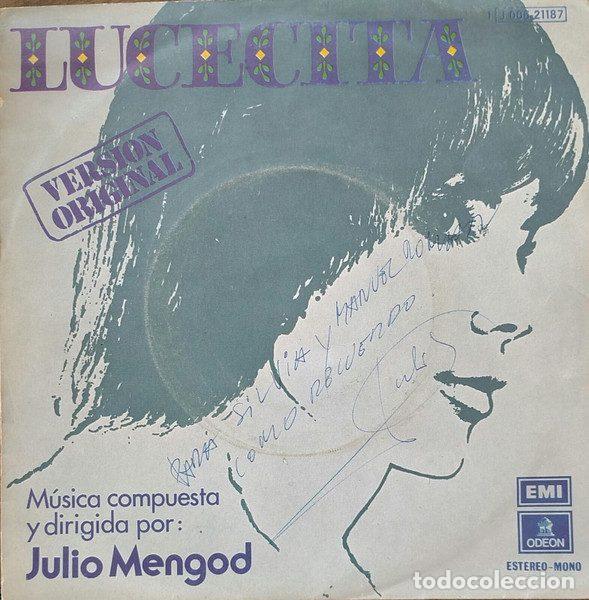 Vinyl records: Julio Mengod &ndash; Lucecita (Vinyl, Odeon 1 J 006-21187)