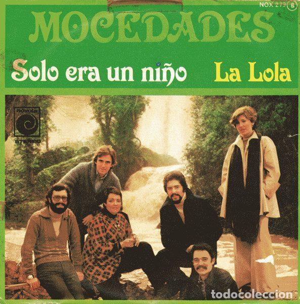 Vinyl records: Mocedades &ndash; Solo Era Un Ni&ntilde;o / La Lola (Vinyl, Novola NOX-279)