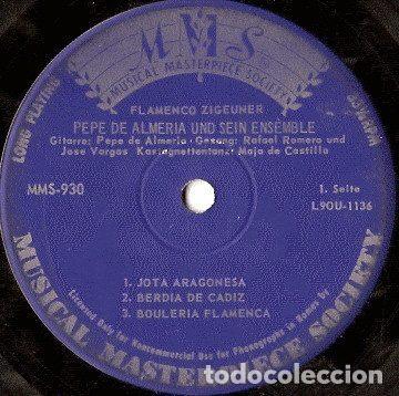 Vinyl-Schallplatten: Pepe De Almeria Und Sein Ensemble &ndash; Flamenco Zigeuner (Vinyl, Musical Masterpiece Society MMS-930)