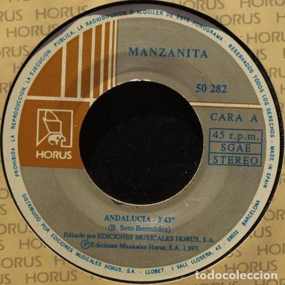Dischi in vinile: Manzanita &ndash; Andaluc&iacute;a / Pedimentos (Vinyl, Horus 50.282)