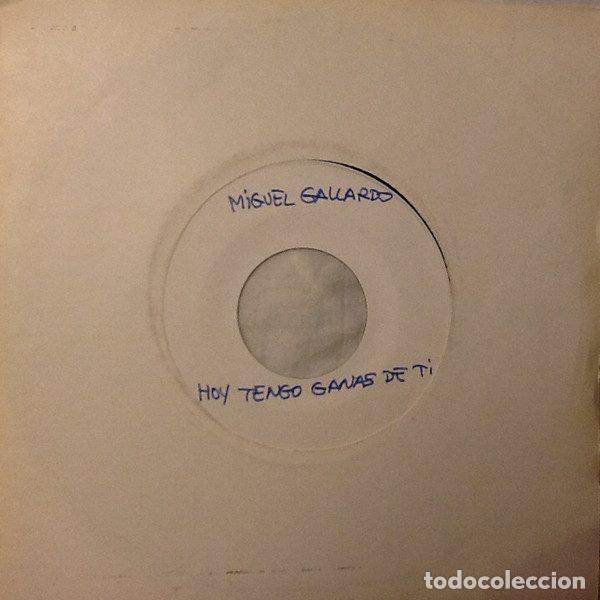 Vinyl records: Miguel Gallardo &ndash; Hoy Tengo Ganas De Ti (Vinyl, EMI none)