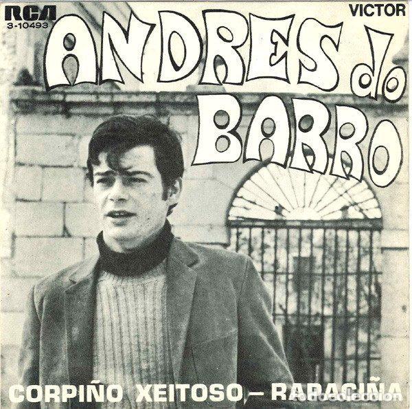Vinyl records: Andres Do Barro &ndash; Corpi&ntilde;o Xeitoso / Rapaci&ntilde;a (Vinyl, RCA Victor 3 - 10493)