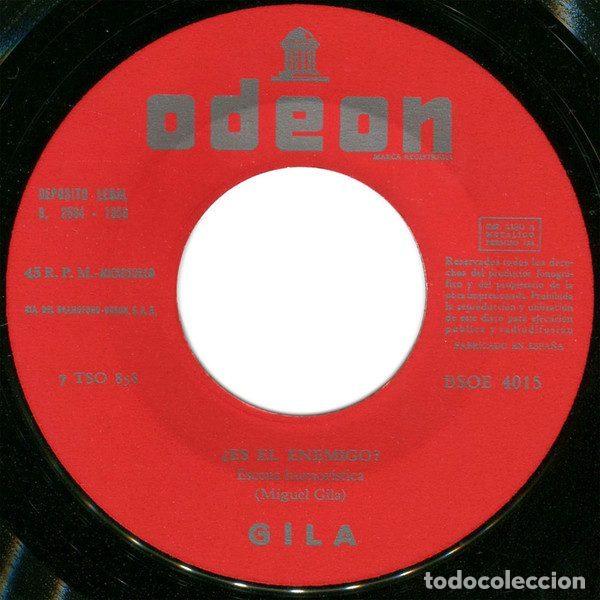 Discos de vinilo: Gila &ndash; ...Y Su Tel&eacute;fono (Vinyl, Odeon BSOE 4.015) - Foto 3