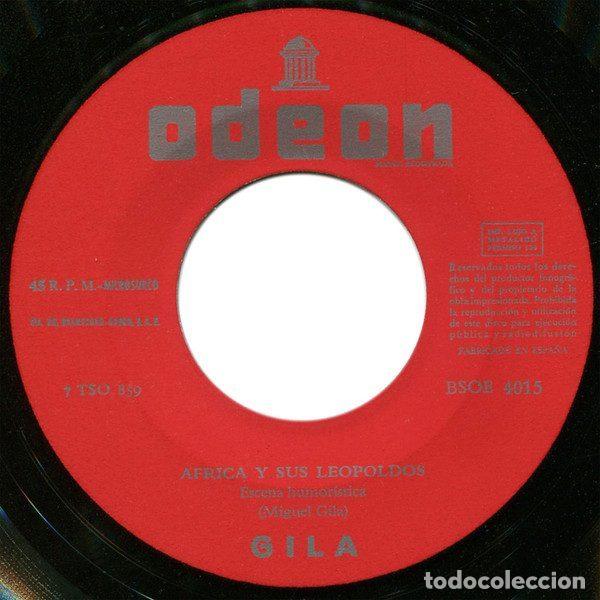 Discos de vinilo: Gila &ndash; ...Y Su Tel&eacute;fono (Vinyl, Odeon BSOE 4.015) - Foto 4