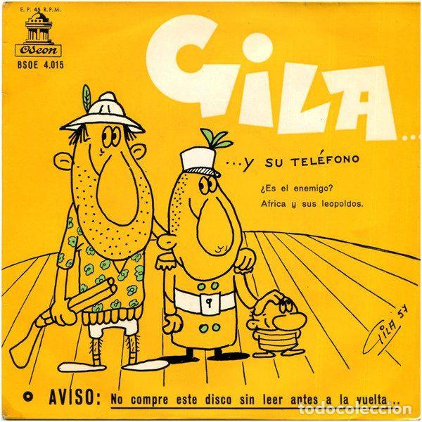 Dischi in vinile: Gila &ndash; ...Y Su Tel&eacute;fono (Vinyl, Odeon BSOE 4.015)