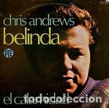 Disques de vinyle: Chris Andrews &ndash; Pretty Belinda (Vinyl, Pye Records H 563)