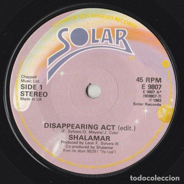Discos de vinilo: Shalamar &ndash; Disappearing Act (Vinyl, Solar E 9807) - Foto 3