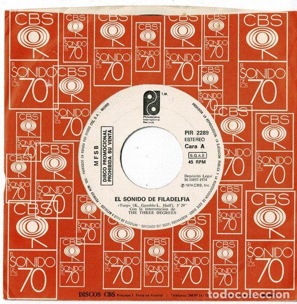 Dischi in vinile: MFSB &ndash; El Sonido de Filadelfia (Vinyl, Philadelphia International Records PIR 2289)