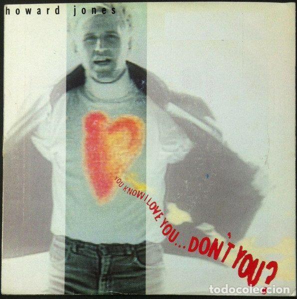 Discos de vinil: Howard Jones &ndash; You Know I Love You ... Don't You? (Vinyl, WEA 815)