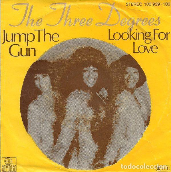 Vinyl records: The Three Degrees &ndash; Jump The Gun (Vinyl, Ariola 100 939)