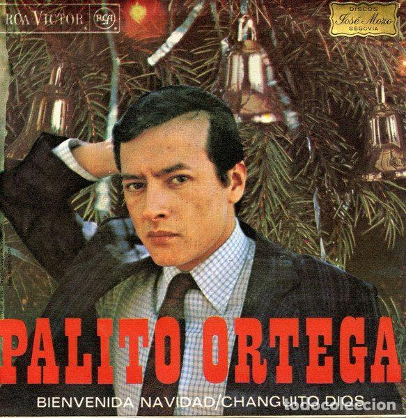 Discos de vinil: Palito Ortega &ndash; Bienvenida Navidad / Changuito Dios (Vinyl, RCA Victor 3-10259)