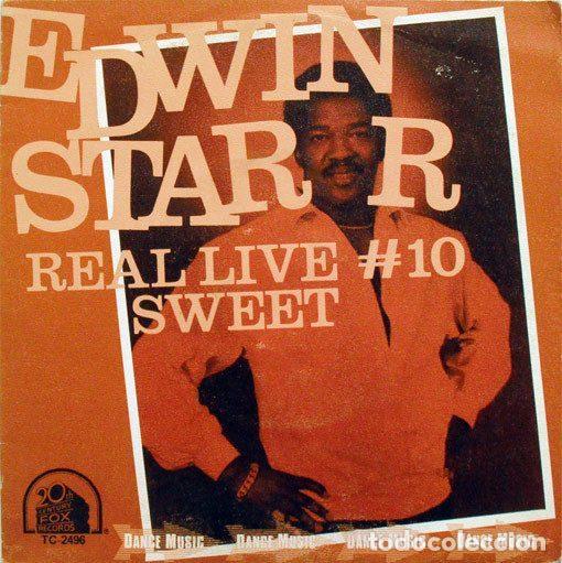 Discos de vinilo: Edwin Starr &ndash; Real Live n&ordm; 10 / Sweet (Vinyl, 20th Century Fox Records TC-2496)