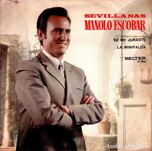 Disques de vinyle: Manolo Escobar &ndash; Sevillanas (Vinyl, Belter 07-880)